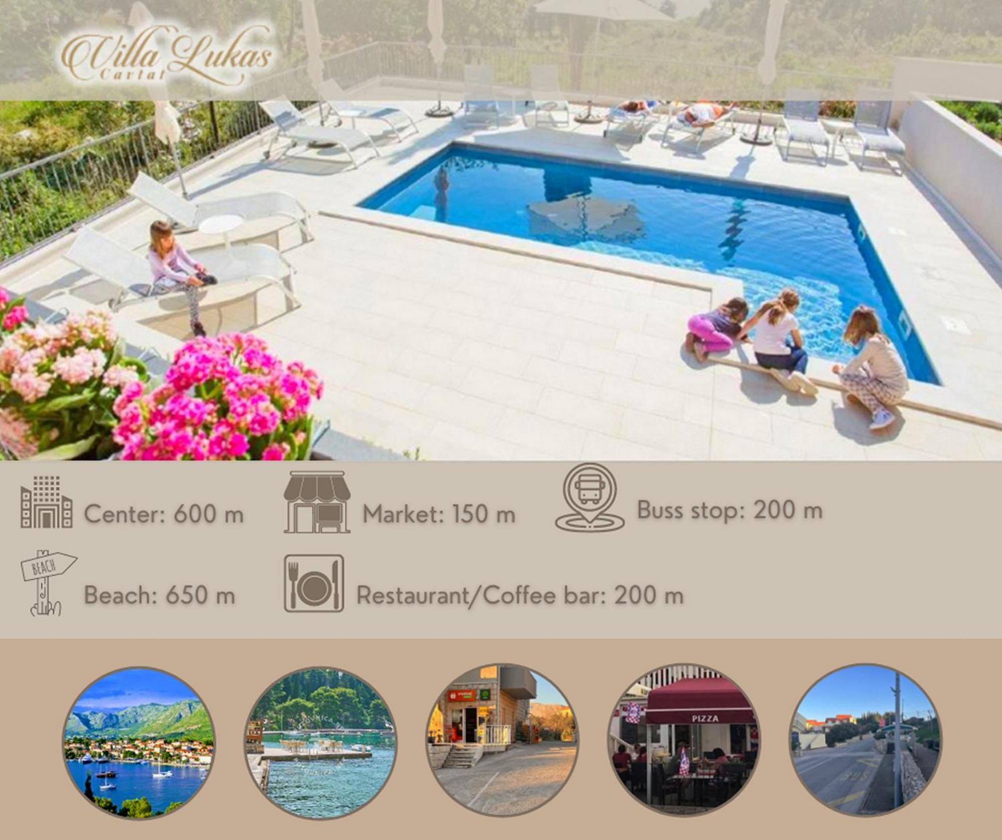 Apartments Villa Lukas Cavtat Exterior foto